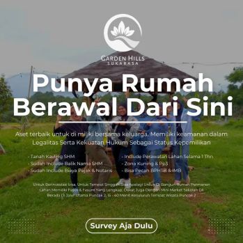 Dijual Kavling Siap Bangun Di Puncak 2